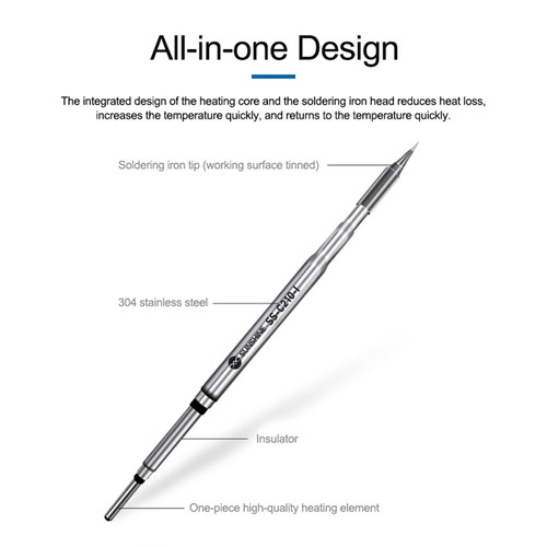 New C210 Soldering Iron Tip for Welding Platform Handles Integrated Welding Head - Bild 5 von 17