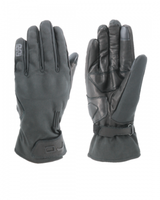 Motorradhandschuhe Mesh Stoff Leder Plain Genehmigt OJ Schwarz Mit Schutz TG M