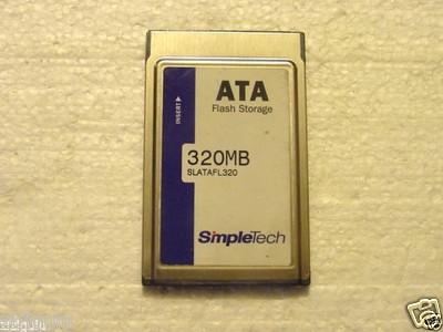 SIMPLETECH Ata Pcmcia 320MB Speicherkarte 031125-FL1-005 SLATAFL320