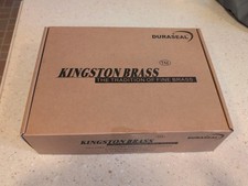 Kingston Brass KB981PX Victorian Widespread Lavatory Faucet Porcelain Cross Hand