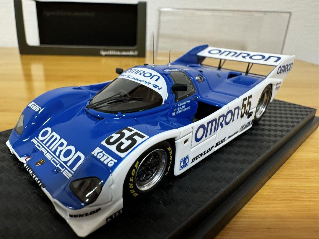 【ignition model】Porsche 962C 1989 #55 Ignition Model Porsche 962C 1989 JSPC Scale Model Car, Team