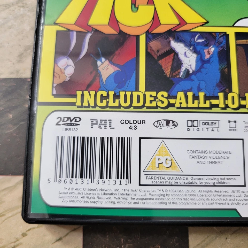The Tick - Complete Season Three [1996] [DVD] Rare Read - Image 3 of 4