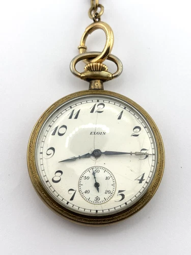 Elgin Antique Mechanical Pocket Watch  7J   16s  Gr.291  26185507 DOES NOT WORK