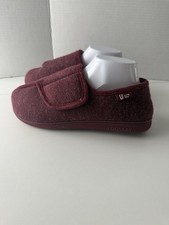 LongBay Womens Slippers Diabetic Shoes 9 maroon