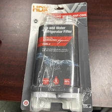 HDX FMS-2 Replacement Water Filter / Purifier for Samsung Refrigerators (2 Pack)