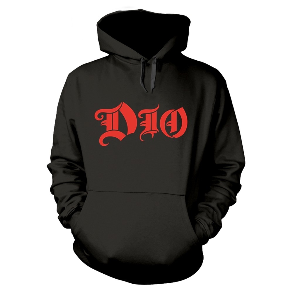 DIO - HOLY DIVER BLACK Hooded Sweatshirt Small