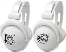 Nicomova Niconico TV White Character Headphones Japan