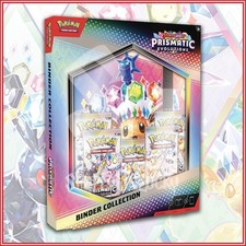 Binder Collection Prices | Pokemon Prismatic Evolutions | Pokemon Cards