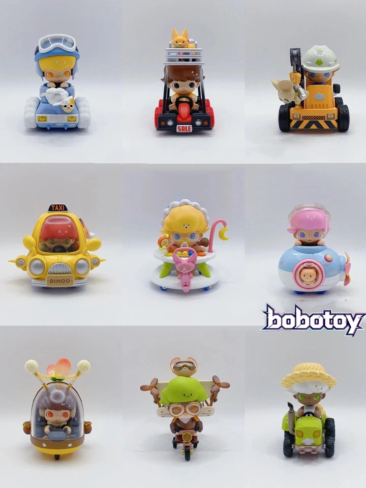 Dimoo Where We Go Car Ride Series Caja Ciega Arte Figura Juguetes Cumpleaños Lindos Regalos Foto 2 de 4