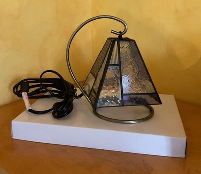 J.Devlin Night Light 9  Tall Stained Glass New