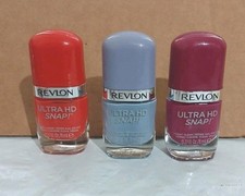 REVLON Ultra HD Snap Vegan Nail Polish 3 Packs