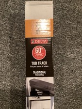 Delta 60" Sliding Tub Track Assembly Kit Bronze SDLT060-C-R Fits 50-1/8"-59-3/8"