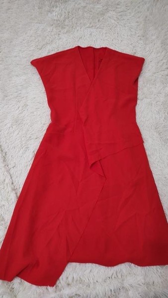 Women COS Dress Red 36 / S / 44 #6SVN