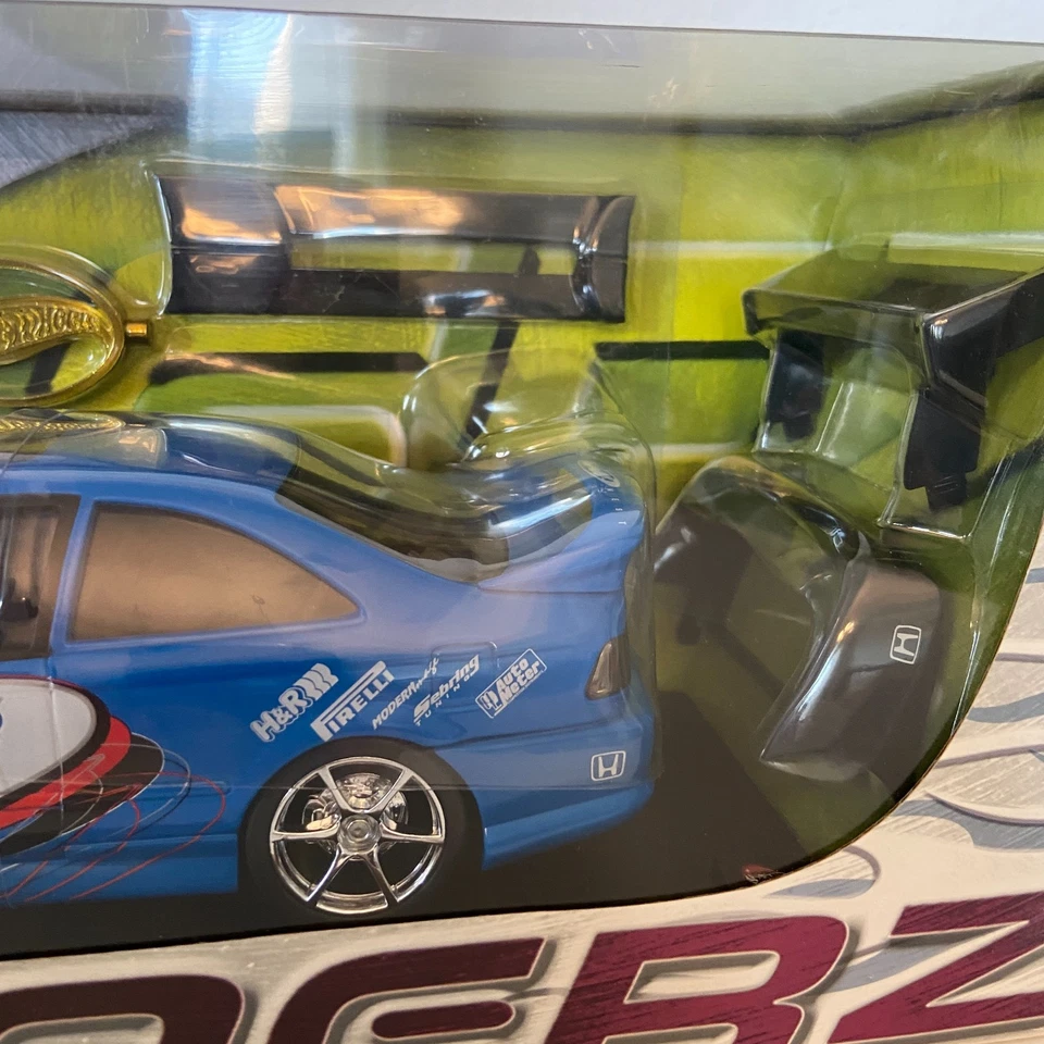 Honda Civic Si escala 1:18 Hot Wheels Tunerz | Wings West Blue Livery | Sellado Foto 3 de 4