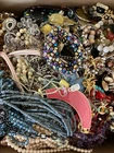 Lot of Vintage Fashion and Costume Jewelry  21 pounds Wearable Resell Wear
