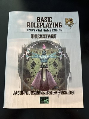 Basic Roleplaying Universal Game Engine SC Quickstart Free RPG Day 2025
