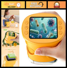 1000X Handheld Digital Microscope - Portable STEM Toy for Kids, 2.0" Screen, Age