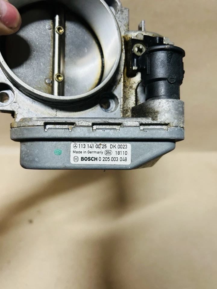 Mercedes R129 SL500 1998-2003 S430 ML55 E55 S500 motor cuerpo del acelerador OEM Foto 3 de 4