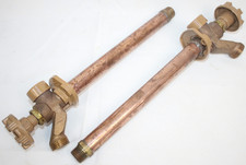 Set of 2 WOODFORD 17CP 8 MH Copper Brass Anti-Siphon Model 17