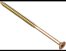 ForgeFix Multi-Purpose Single Thread Screws | 6.0 x 150mm | Zinc x  - Pack of 80