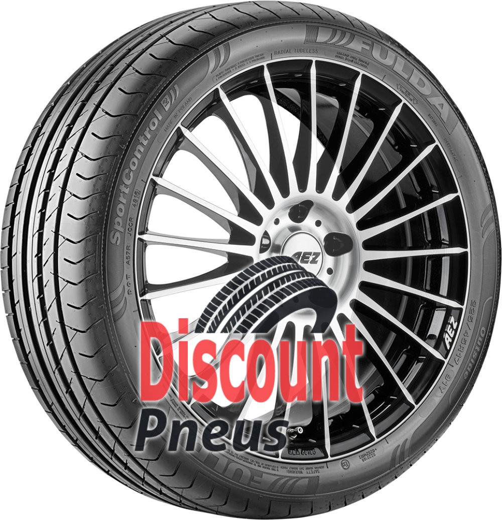 Fulda SportControl 2 Pneu 225/40 R19 Confort de Route pour Trajets d'Été