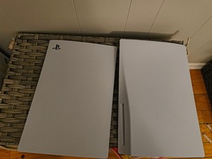 Official Sony PlayStation 5 PS5 OEM - Original White Cover Plates (Disc Version)