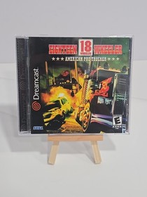 18-Wheeler: American Pro Trucker Sega Dreamcast CIB + Manual & Reg Card PRISTINE