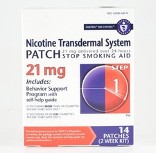 Habitrol Nicotine-Patch Transdermal System 21 mg 14 PATCHES Step 1 Exp 05/2028