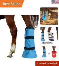 Durable Hoof Soaking Boot with EVA Foam Pad for Effective Hoof Treatments