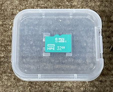 HPE Enterprise 32GB Micro Secure Digital Card 700139-B21             NEW 