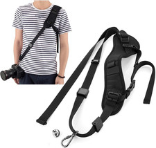 Quick Release Padded Shoulder Neck Strap for DSLR and SLR Cameras