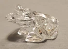 Waterford Crystal Vintage Frog Toad Paperweight Figurine Made In Ireland