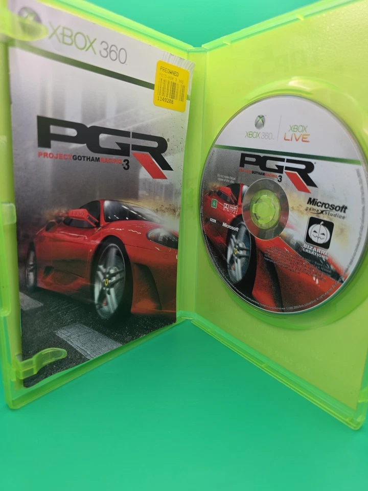 XBOX 360: PGR3 Project Gotham Racing 3 ' W Manual - Image 2 of 3