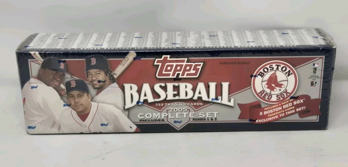 プレミア品bbm baseball cards premium 2005 セット 2005 Topps Baseball Factory Sealed 1-733 Complete Boston Red Sox