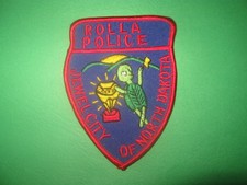 ROLLA NORTH DAKOTA POLICE PATCH (OBSOLETE JEWEL CITY VERSION)
