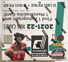 2021-22 Panini Donruss NBA Basketball Hobby Box New Factory Sealed
