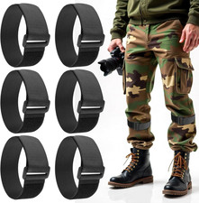 6 PCS Adjustable Non-Elastic Boot Straps with Anti-Slip for Outdoor Activities