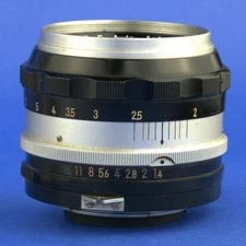 Nikon Nikkor-S 50mm 1.4 Non-Ai Lens Poor Condition