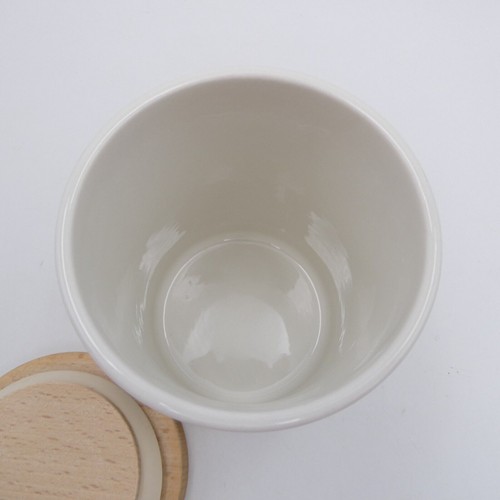 Portmeirion Pomona The Biggarreux Cherry Wood Lidded Storage Jar Canister 5 Inch - Picture 8 of 12