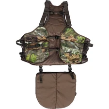Mossy Oak Turkey Hunting Waterproof Vest with Cushion Straps