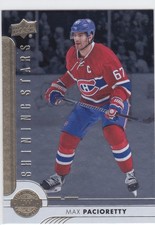 17/18 UD..MAX PACIORETTY..SHINING STARS..# SSL-8..CANADIENS..FREE COMBINED SHIP