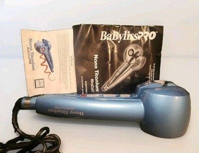 BABYLISS PRO NANO TITANIUM MIRACURL PROFESSIONAL CURL MACHINE PRE-LOVED 