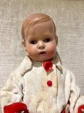 Bambola antica celluloide minerva