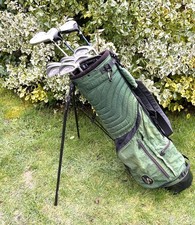 Nice Men’s’ Full Set of Golf Clubs with Stand Bag incl Wilson and Mizuno