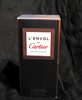 L'Envol De Cartier for Men EDT Spray 1.6 fl oz / 50 ml ~ 92-95% left See photos