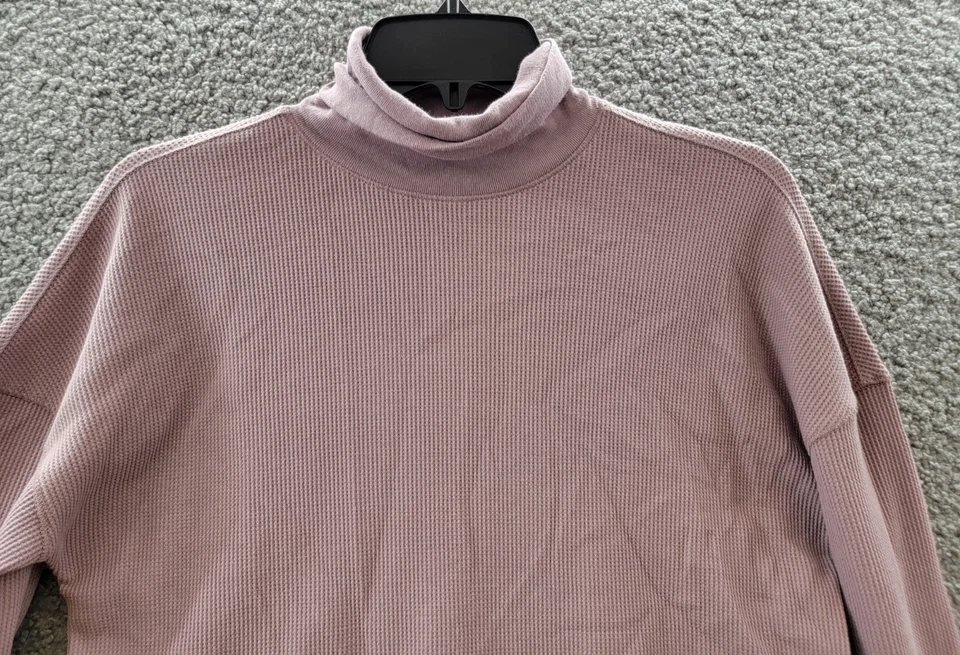 Calvin Klein Performance Long Sleeve Turtleneck Top Women's XS Stardust Pullover - Image 3 of 4