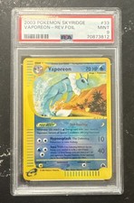 2003 Pokemon Skyridge #33 Vaporeon Reverse Foil PSA 9 on eBay