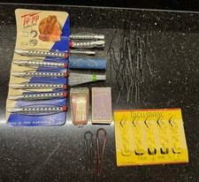 Vtg Hair Pins Curlers Lot TIP TOP WELLMADE SCOLDY LOX - Some Pieces NOS