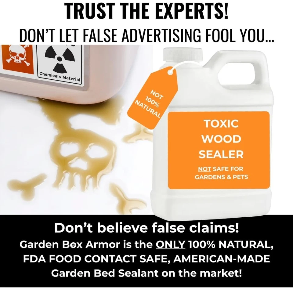 Eco-Friendly Garden Box Sealer: Natural Citrus, Protects All Wood Types, 400 SF - Image 4 of 4