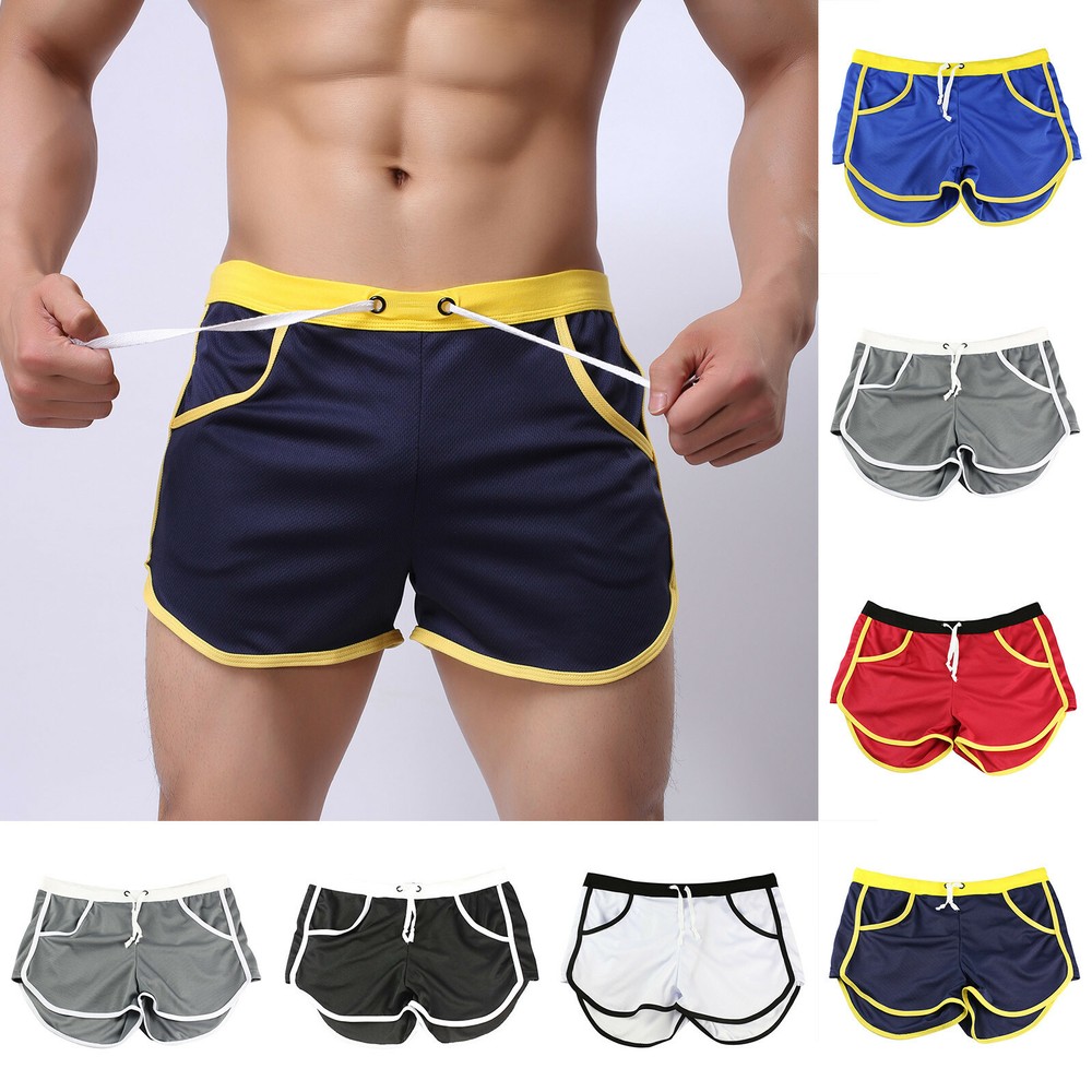 Men’s Breathable Workout Shorts for Gym Training & Summer Fitness